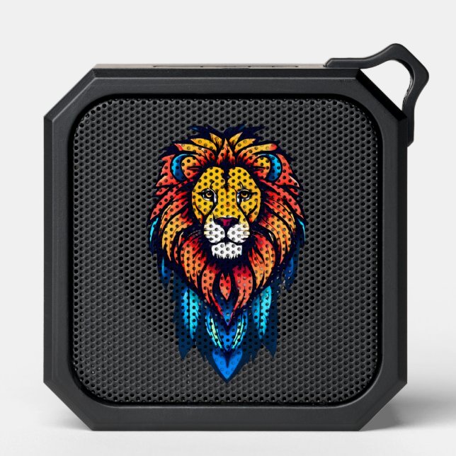 Lion King, symbol of royalty  Bluetooth Speaker (Front)