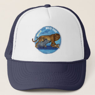 Lion King Walk On The Wild Side Trucker Hat