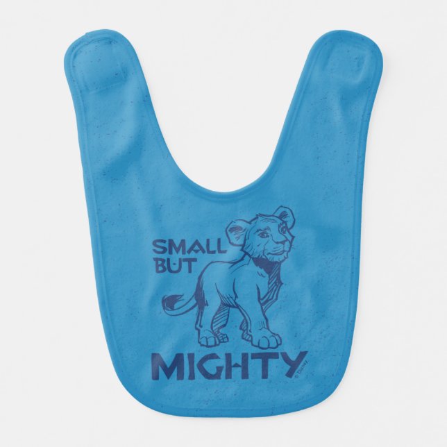 Lion King | Young Simba Sketch Baby Bib (Front)