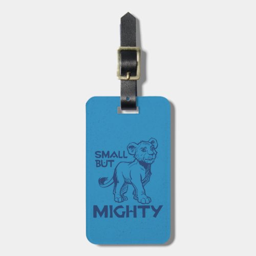 Lion King  Young Simba Sketch Luggage Tag