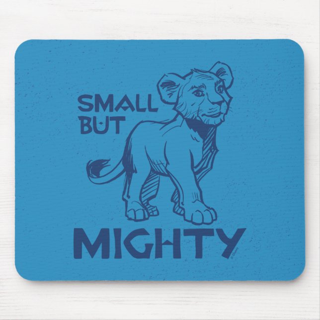 Lion King | Young Simba Sketch Mouse Pad (Front)