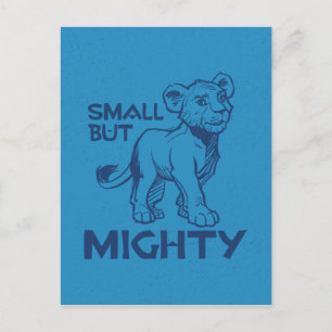 Lion King Young Simba Sketch Postcard