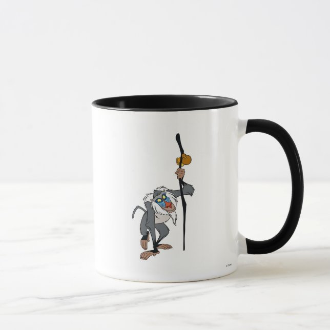 Lion King's Rafiki with a stick in his hand Disney Mug (Right)