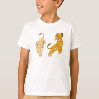 Lion King's Simba and Nala Playing Disney