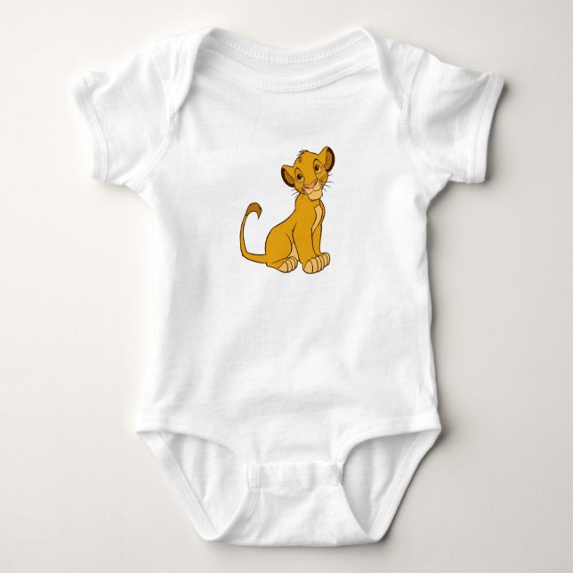 Lion King's Simba Disney Baby Bodysuit (Front)