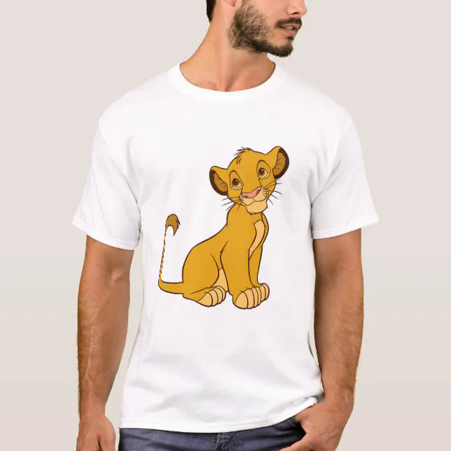 Lion King's Simba Disney T-Shirt | Zazzle