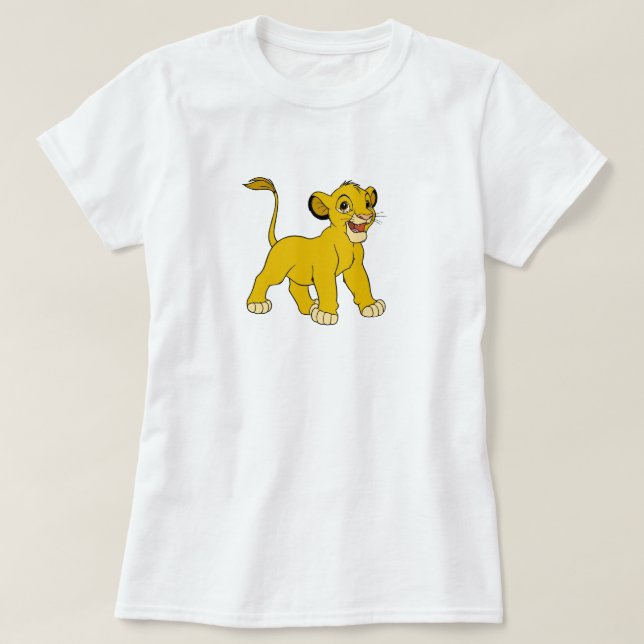 Lion King's Simba Disney T-Shirt (Design Front)