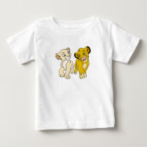 Lion King's Simba & Nala smiling Disney Baby T-Shirt