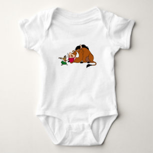 Lion King's Timon And Pumbaa Disney Baby Bodysuit