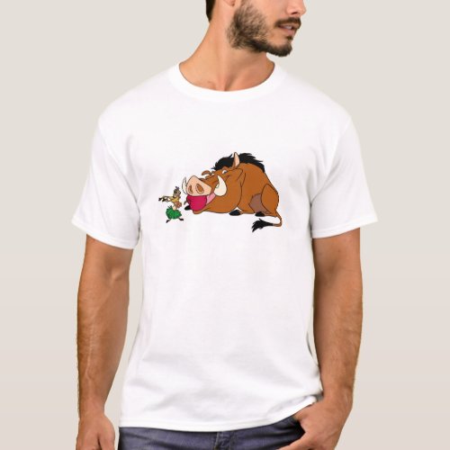 Lion Kings Timon And Pumbaa Disney T_Shirt