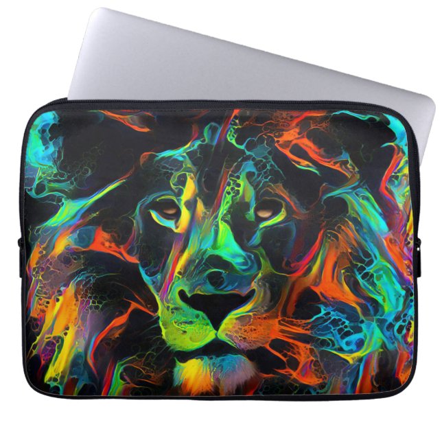 Lion Laptop Sleeve (Front)