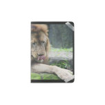 Lion Licking His Chops! Passport Holder
