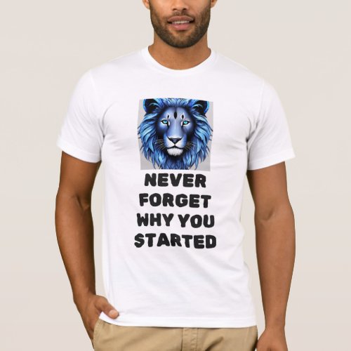 Lion logo t_shirt 
