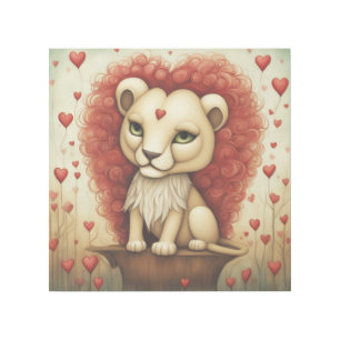 Lion Love 3 Gallery Wrap