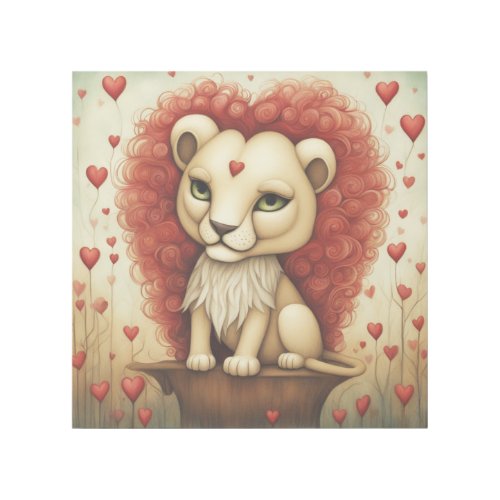 Lion Love 3 Gallery Wrap