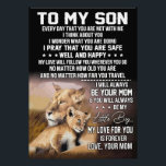 Lion Lover To My Son Lion Photo Print<br><div class="desc">Lion Lover To My Son Lion</div>