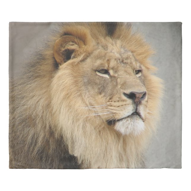 Lion Lovers Art Gifts Duvet Cover (Front)