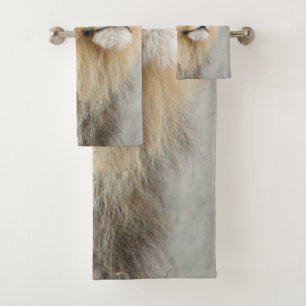 Lion Lovers Bath Towel Set