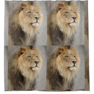 Lion Lovers Jungle Shower Curtain