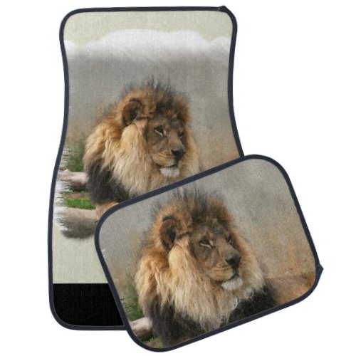 Lion Lovers King of the Jungle Car Floor Mat