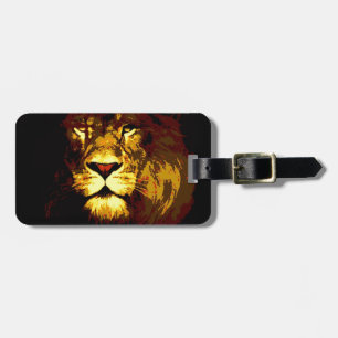 Lion Luggage Tag