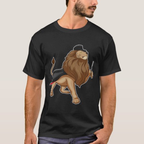 Lion Magician Magic wand T_Shirt