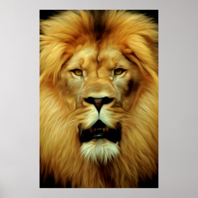 Lion Majesty Poster (Front)