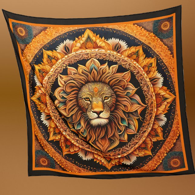 Lion Mandala Scarf (Creator Uploaded)
