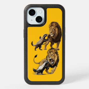 Lion & Meerkat Phone Case – Wild Harmony