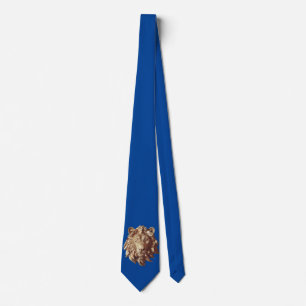 Lion men's tie