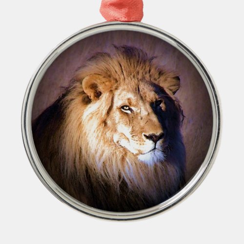 Lion Metal Ornament