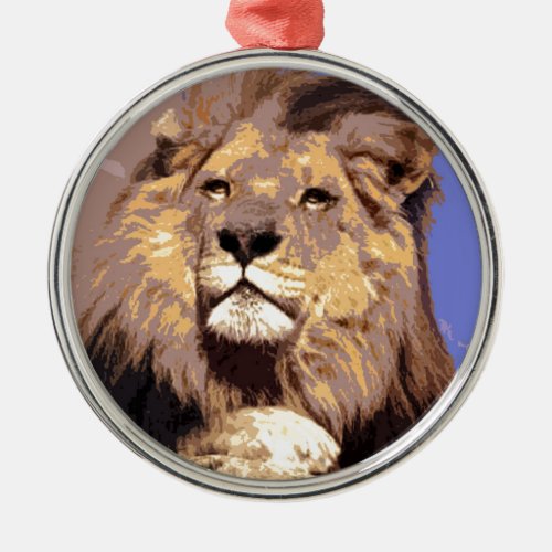 Lion Metal Ornament