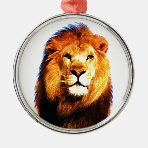 Lion Metal Ornament