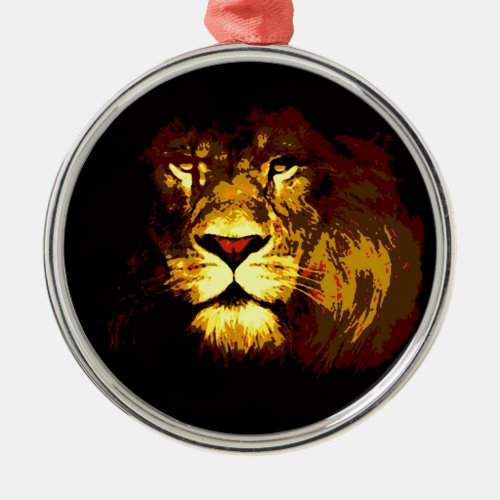 Lion Metal Ornament