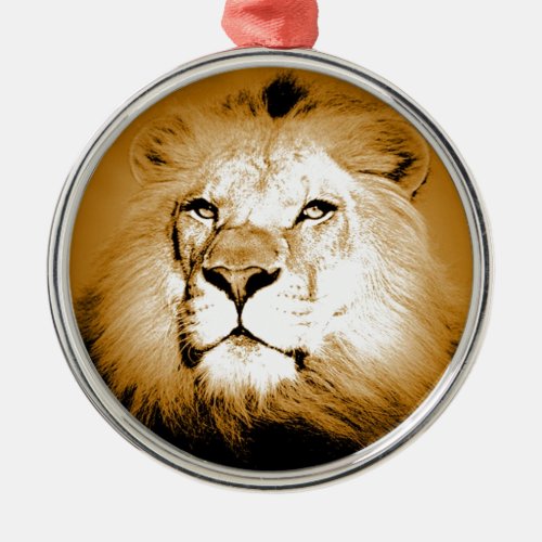 Lion Metal Ornament