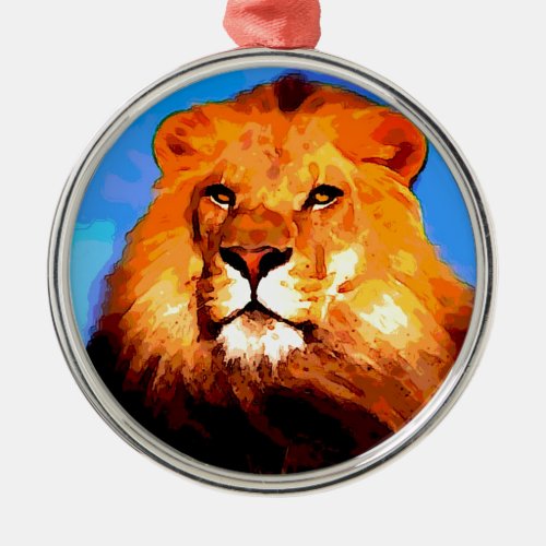 Lion Metal Ornament