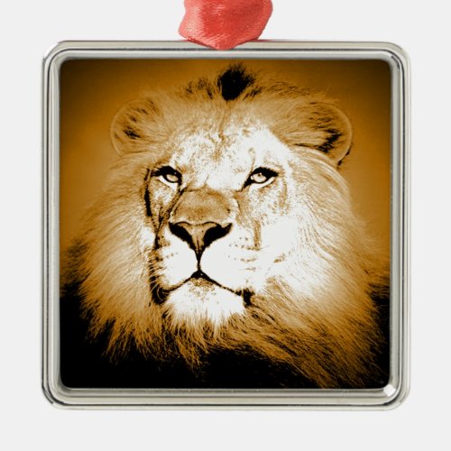 Lion Metal Ornament