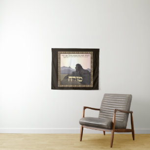 Lion Mizrach Tapestry