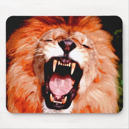 Lion Mouse Pad