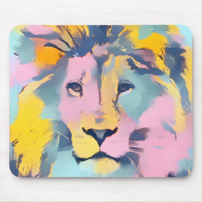 Lion Mouse Pad (Front)