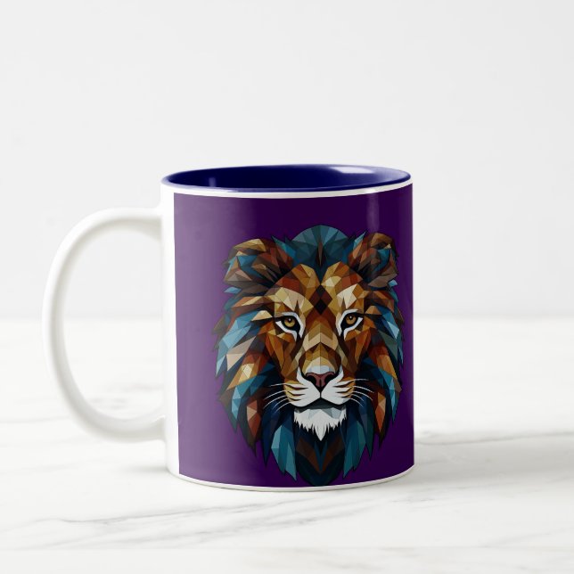 lion mug (Left)