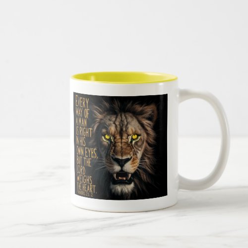 Lion mug