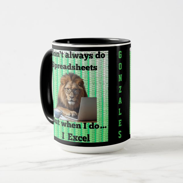 Lion Mug (Front Left)