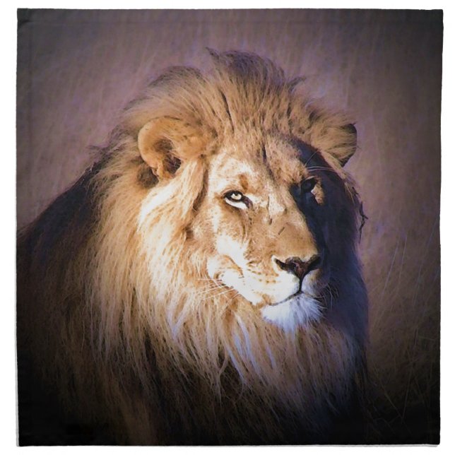 Lion Napkin (Front)