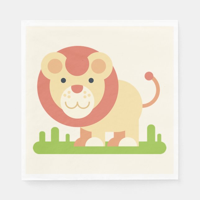 Lion Napkins (Front)