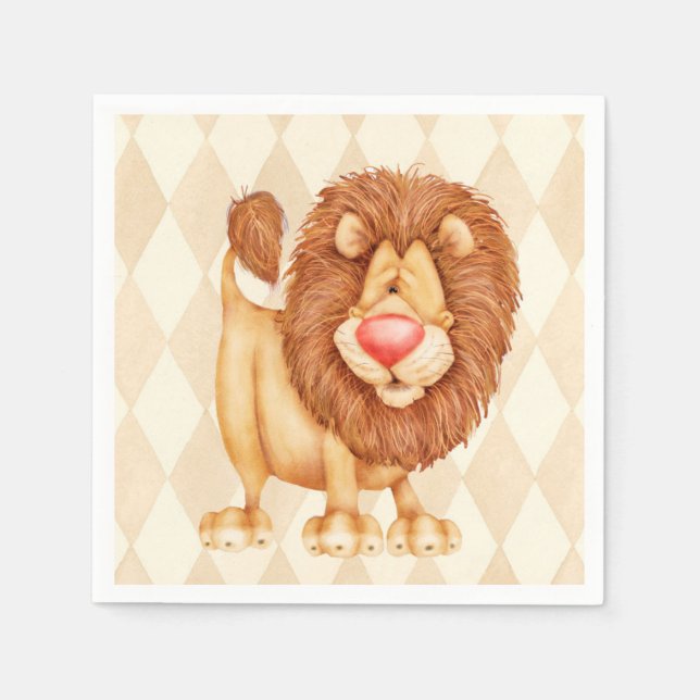 Lion - Napkins (Front)