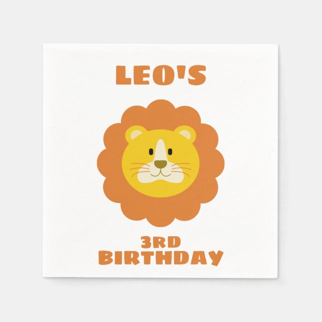 Lion Napkins (Front)