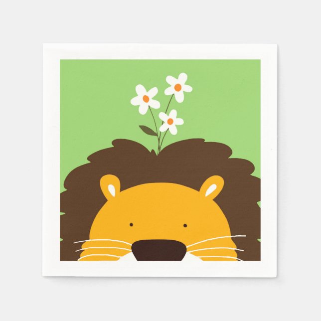 Lion Napkins (Front)
