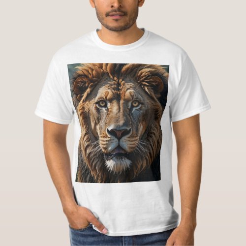 Lion nature wild life T_Shirt