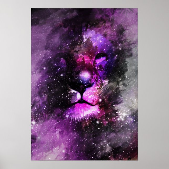 Lion Nebula Poster (Front)